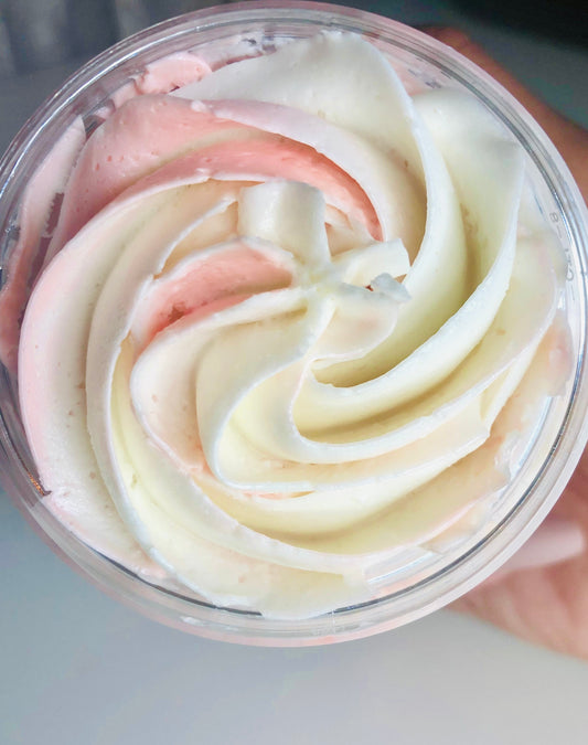 Strawberry Poundcake whipped body butter