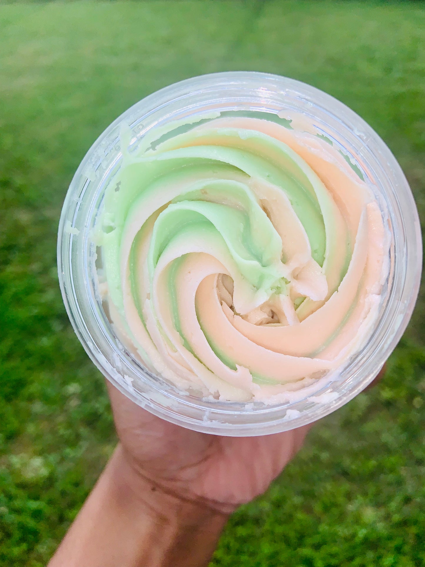 Watermelon whipped body butter